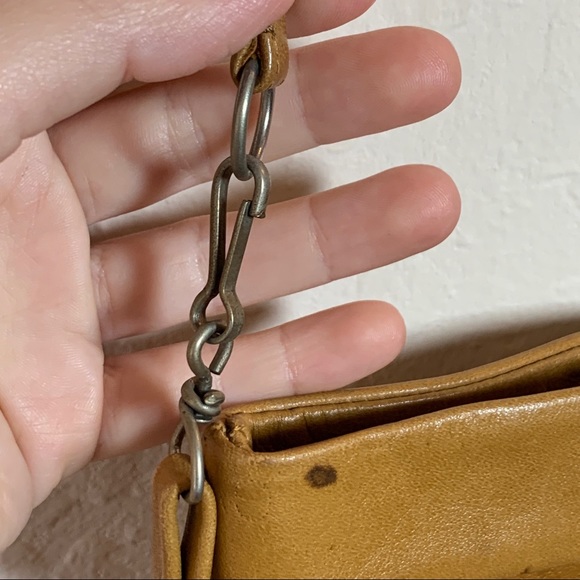Vintage leather shoulder bag mini bag - Picture 2 of 8